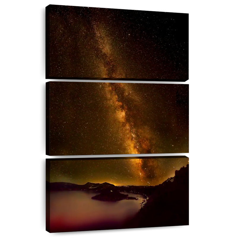 Oberle Crater Lake Milky Way, 45" H x 28" W