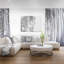 «Black and White Leopard», reproduction d'art sur toile tendue-29496495