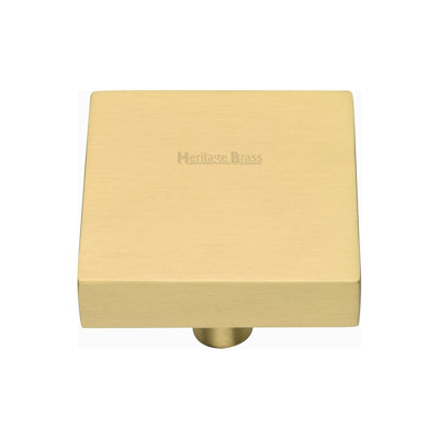 Heritage Brass Heritage Cabinet Knob Square Design
