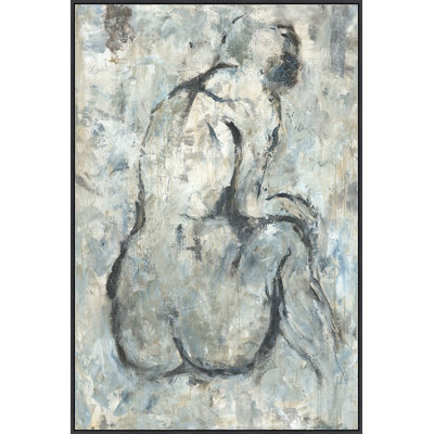 A Thinker Print by Helen Parker