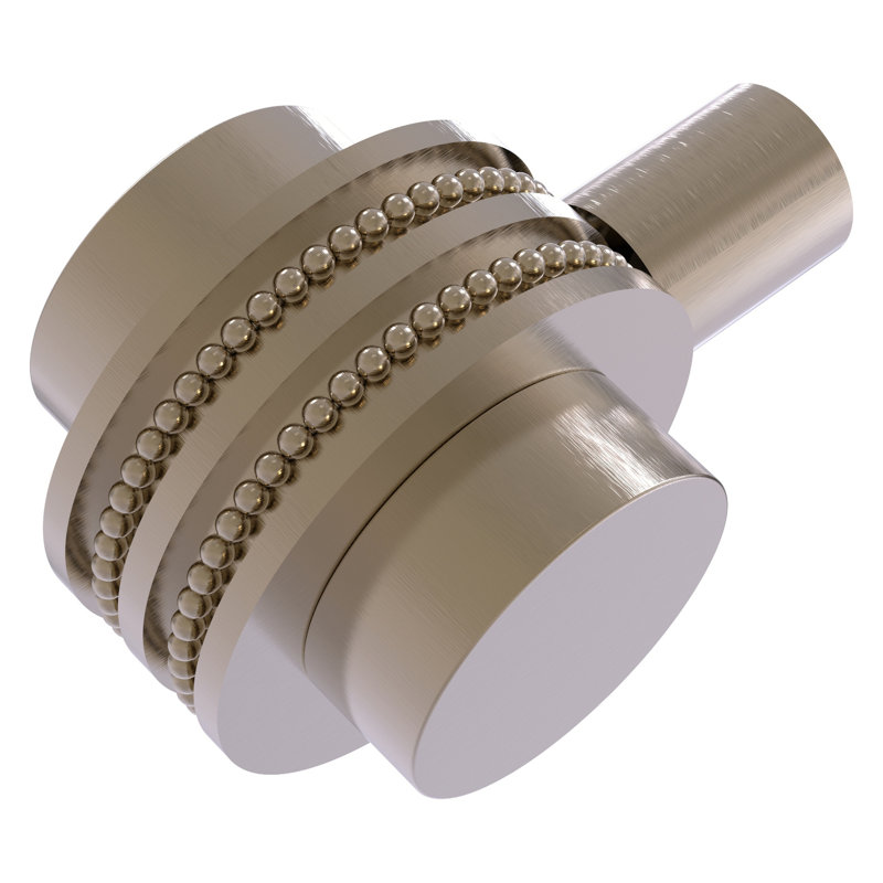 Poignée fantaisie 1 1/2", Étain antique