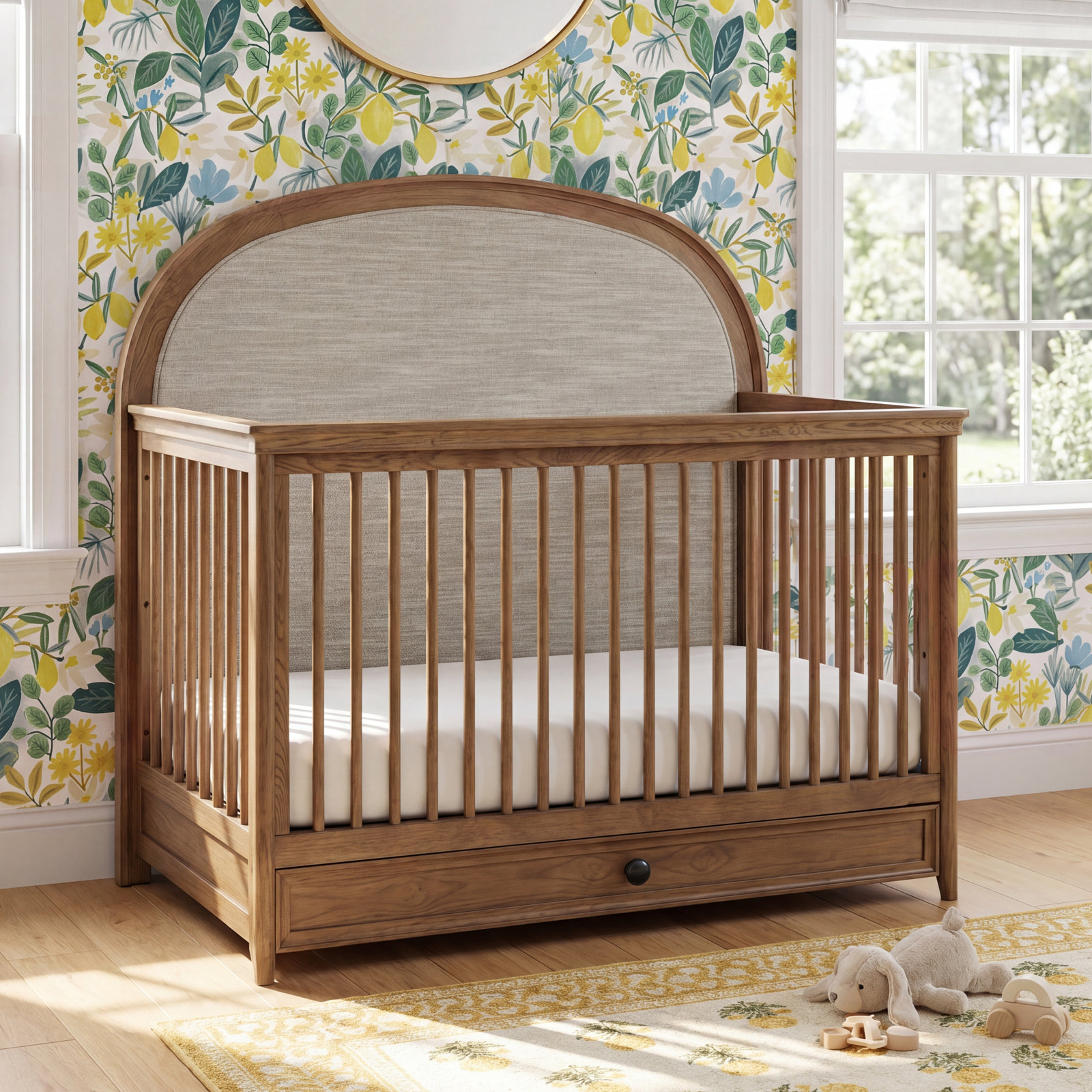 Quiet Luxury 6-in-1 Convertible Crib
