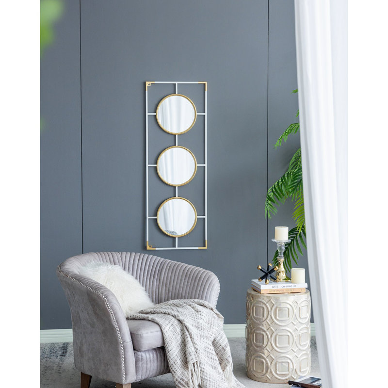 15.5X43.5" And Frame With Mirror