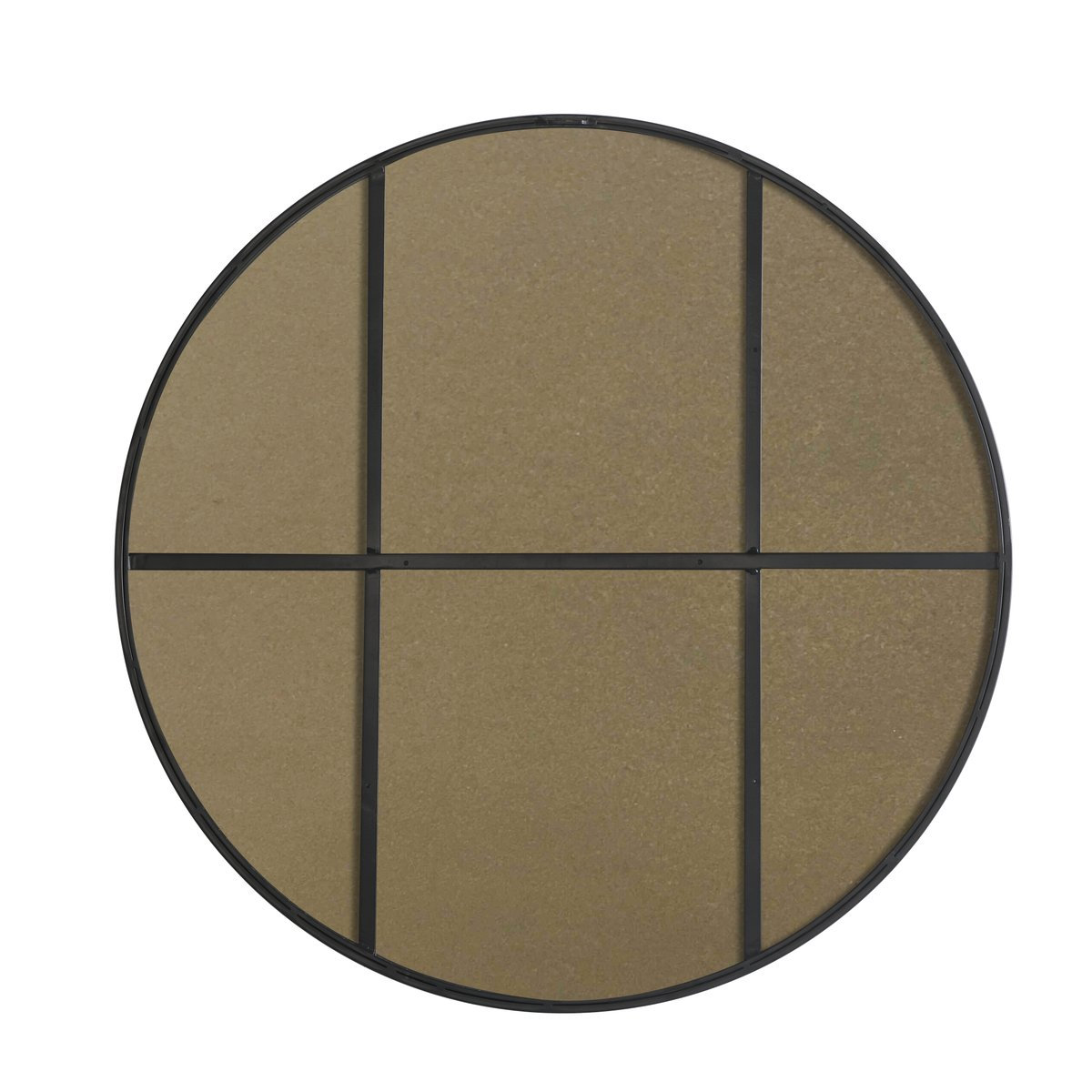 Sabine 60" Accent Mirror, Black, 45" x 45"
