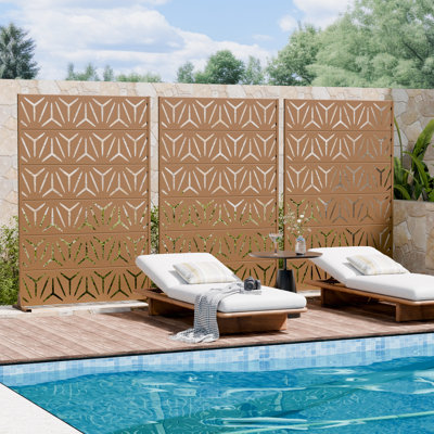 Privacy Metal Screen Fence Panel