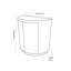 Tamberly 2 -Door Abstract Accent Cabinet