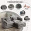 Aidon 2 Seater Chenille Sofa-1686542245