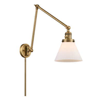 Cone 1 Light Swing Arm