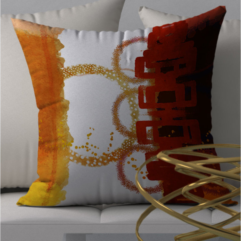 Housse de coussin carrée renommée Forever, 24 po x 24 po