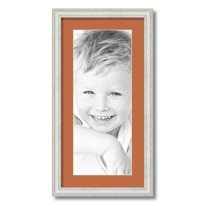Wood Matte Picture Frame with Mat