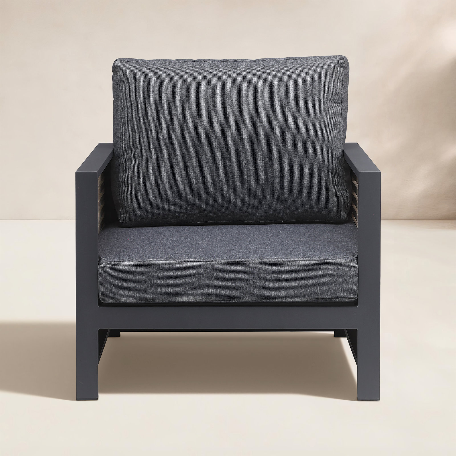 Teak Patio Armchair with Cover