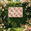 Panneau mural fleur artificielle-134197614-134197615
