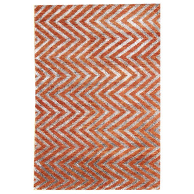 Zigzag One-of-a-Kind 9'10" X 13'11" Area Rug