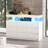  Liranzo 47.2"W 9-Drawer Dresser with Bluetooth-Controlled Multi-Color LED Lights