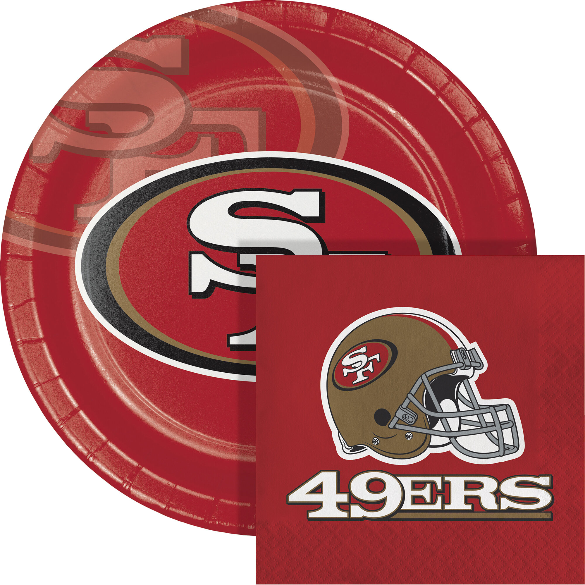 NFL San Francisco 49ers Logo Series 31.5 x 12 Desk Pad