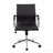 Modern Medium Back Executive Office Chair, Black
