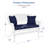 Armbruster 51" Wide Wicker Loveseat with Cushions-918941381-918941372