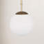 Luminaire suspendu simple à 1 lumière Maura Cleary-1205207014