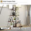 143.3cm H x 34cm W Metal Bookcase
