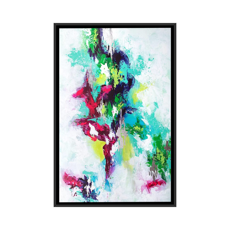 Magic Illusion - Print on Canvas, 66.04 cm H x 45.72 cm W, Black Framed