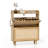 Rattan Shoe Cabinet With 2 Flip Drawers
