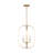 Loretto Four Light Chandelier from Generation Lighting -116119478-116119479-116119481