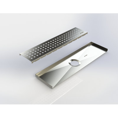 Drain de douche à grille linéaire