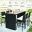 Ensemble repas 7 pièces patio Henshaw