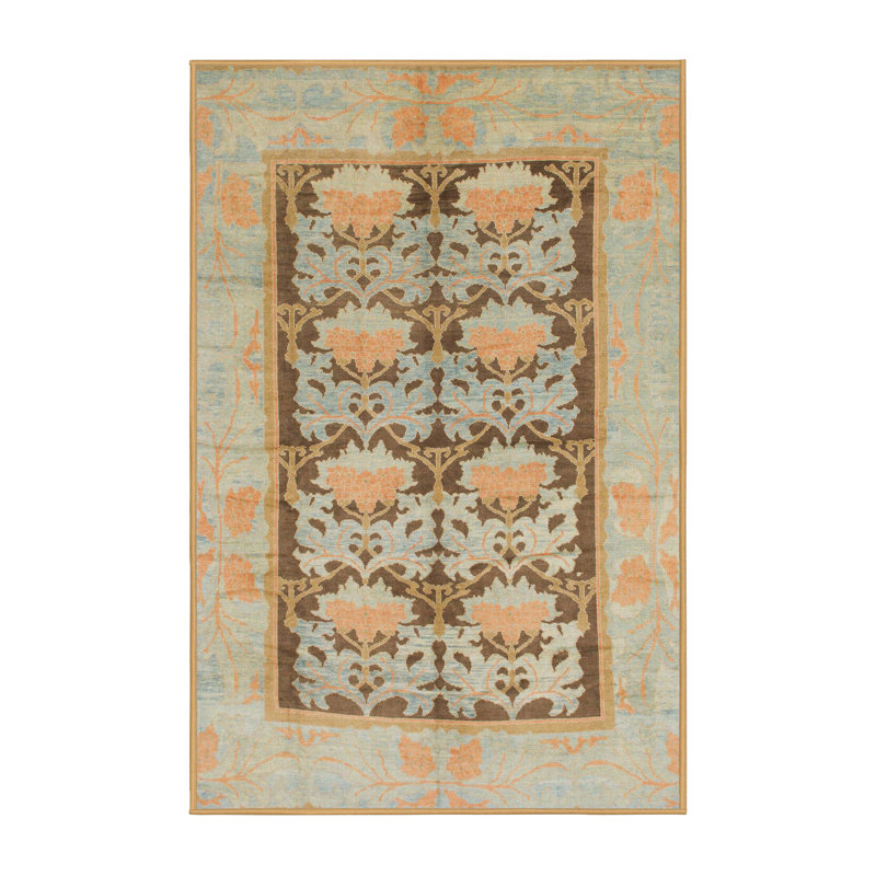 Tapis abstrait moderne 1200, Rectangle 6 pi x 9 pi