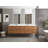 84'' Double Bathroom Vanity with Quartz Top