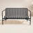 Abra 53.35'' Wide Straight Powder Coated Steel Loveseat-327408645