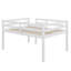 Lit mezzanine compact pleine grandeur avec marches-229652425