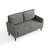 Delp 58'' Upholstered Loveseat-1830935653