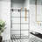 Elan 68-72" W x 74" H Sliding Frameless Shower Door with 3/8" Clear Glass