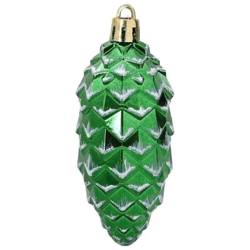 vidaXL Christmas Pine Cone Ball, Green