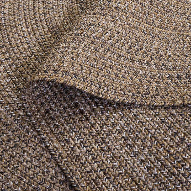 Tapis d'intérieur / extérieur tressé tissé à la main Performance, Ovale 2 pi x 3 pi