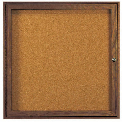 Enclosed Wall Mounted Bulletin Board