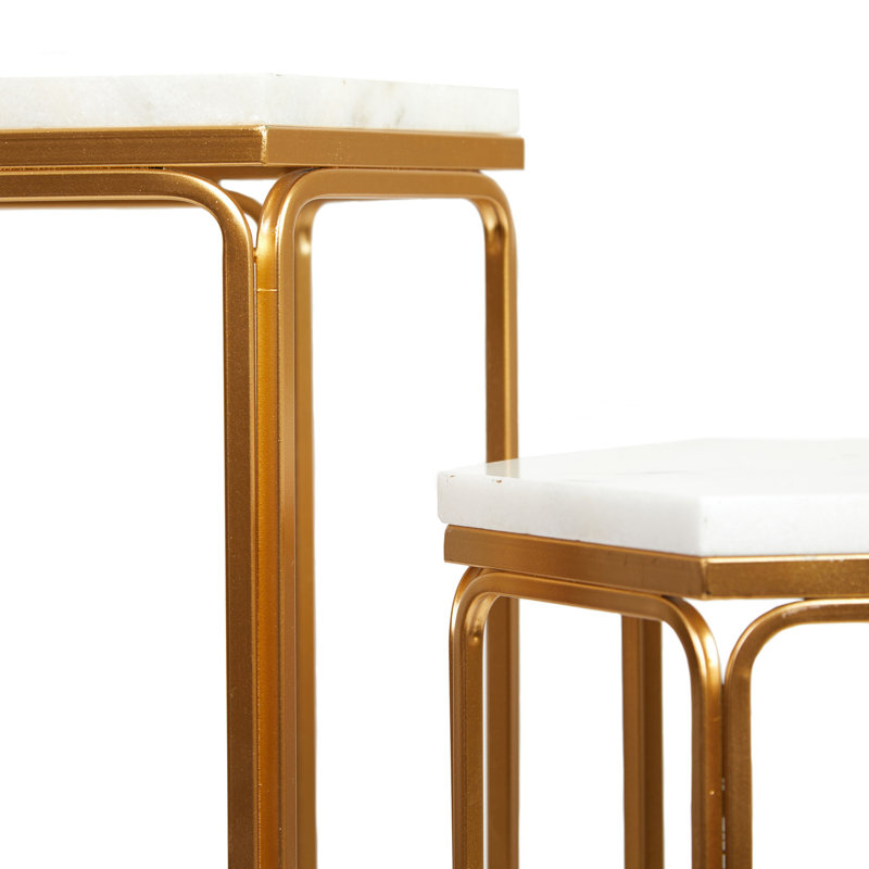 Joyceline Marble Top Nesting Tables