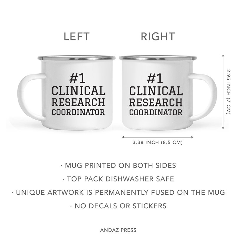 Merci camping, tasse de camping, Coordinateur de recherche clinique