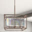 Lustre rectangulaire spectaculaire à 4 lumières Syracuse-33393611