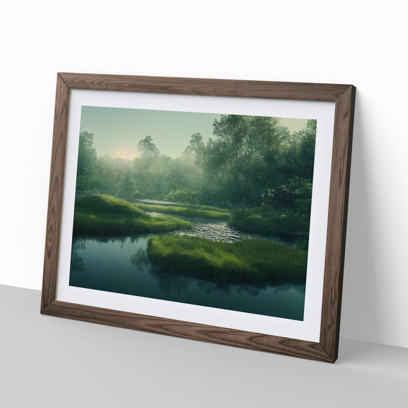 Spirited Pond - Single Picture Frame Print