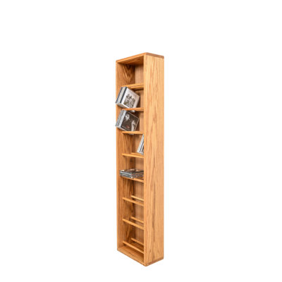 Dowel-Style Wooden CD Rack - 06W Series