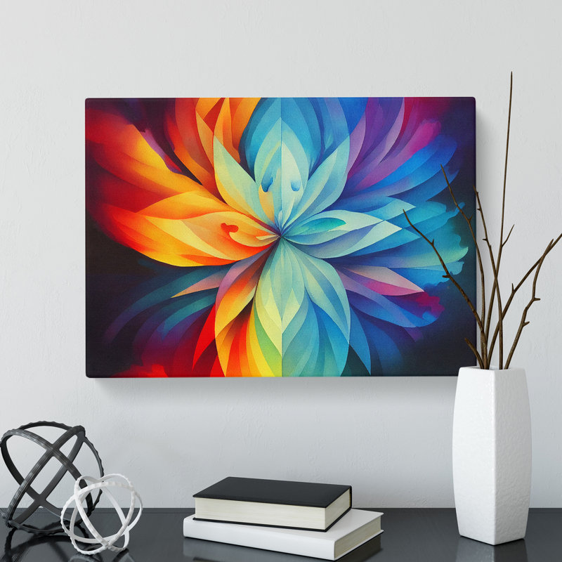 Fractal Vol.2 - Wrapped Canvas, 35cm H x 50cm W x 3cm D