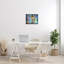 «Lake Reflections Colorful Lake Flowers», encadrée sur toile par Leon Devenice-332466470-332466469