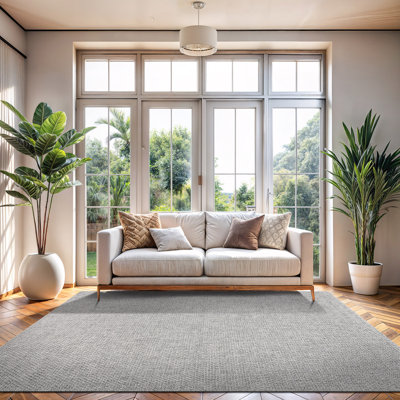 Tapis intérieur / extérieur en jute naturelle Kinsella