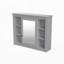 Armoire murale de salle de bain 35 "x 28", miroir mural moderne avec miroir-209974138