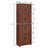 Tall Storage Cabinet With 8 Doors And 4 Shelves-64943619