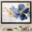 Hibiscus bleu et blanc, fleurs d'harmonie tropicale I - art mural floral-74751213-152267299