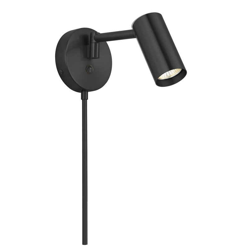 Hatley Plug-in Spotlight/Task, Matte Black