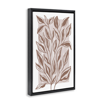 Art mural minimaliste sur toile Floater, par Martina Pavlova